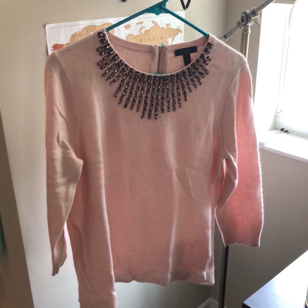 Pink sweater